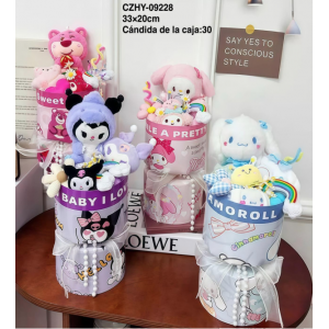 Ramo de peluche de Sanrio CZHY-09228. Venta al por mayor