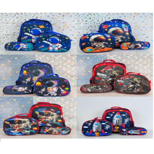 Combo de mochila para niños con luz, 10 modelos surtidos, si es adaptable para carrito, Comprar carrito por separado BAG324