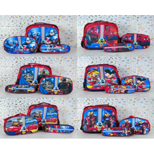 Combo de mochilas para niños con luz, 10 modelos  surtidos ，Si es adaptable  para carrito, Comprar  carrito por separado. BAG339