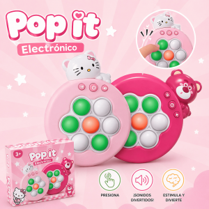 Pop It Electrónico Juego Sensorial con Luz y Sonido para Niños por Mayoreo