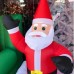 Muñeco inflable de Santa Claus que sube y baja en chimenea 1.6mts D-21006