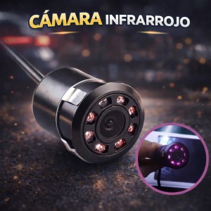 Cámara Infrarroja Compacta para Auto con Visión Nocturna Venta por Mayoreo D-21473