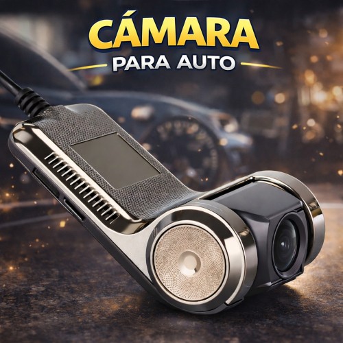 Cámara para Auto Tipo Dashcam Diseño Metálico Compacto Venta por Mayoreo D-21488