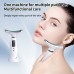 Dispositivo de belleza de compresa de hielo para el estiramiento facial y de cuello recargable USB D-21559