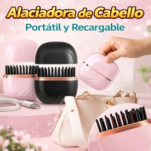 Alaciadora de Cabello Portátil Recargable por Mayoreo D-21565