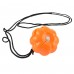 Collar de calabaza halloween con luz led intermitente, ideal para niños, fiestas y eventos nocturnos, modelo D-21636, venta por mayoreo