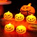 Set de calabazas decorativas halloween en distintos tamaños, ideales para ambientación de fiestas, escaparates y mesas temáticas, modelo D-21637, venta por mayoreo