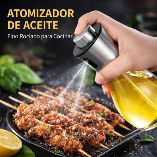 Atomizador de Aceite de Vidrio con Tapa Metálica por Mayoreo DD-20