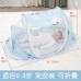Set 3 en 1 Mosquitera, colchón y almohada mosquitero para cama de bebé 3pz plegable venta al por mayorDD-300