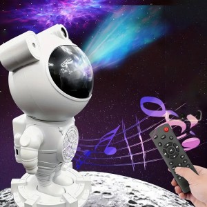 Convierte cualquier habitación en un espectáculo de estrellas con este proyector de galaxia LED en forma de astronauta. Venta al por mayor CL-BH651