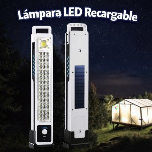 Lámpara LED Recargable Portátil Solar de Emergencia por Mayoreo - DP-10165