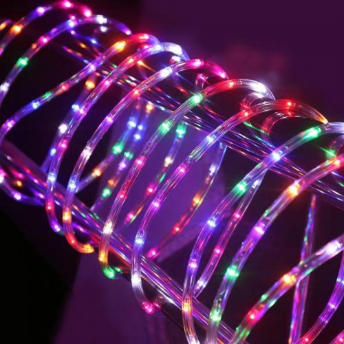 Manguera de LED guirnalda impermeable al aire libre, luces LED decoradas para fiestas y navidad MULTICOLOR 5M DP-1096