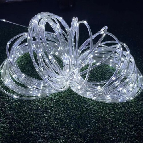 Manguera de luces guirnalda impermeable al aire libre, luces LED decoradas para fiestas y navidad color BLANCO 5M DP-1099