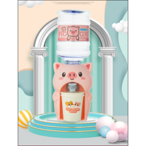 Mini dispensador de agua de cerdito