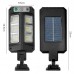 Lámpara farola solar impermeable con control remoto luz de inducción para exteriores mayoreo DT230