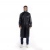 Impermeable largo para hombre con capucha y bolsillos, resistente al agua, colores oscuros, venta al por mayor DX100