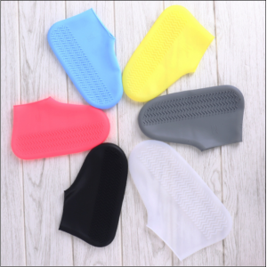 Funda de silicona impermeables para lluvia antideslizantes para zapatos tallas M , L ,Mayoreo DX227-A