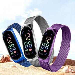 Reloj Inteligente M3 con Correa Metálica por Mayoreo [DZB-2336]