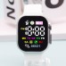 Smartwatch DZB-2701 con pantalla táctil a color, monitoreo de salud, notificaciones y correa de silicón en varios colores, venta por mayoreo  DZB-2701