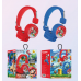 Audífonos con diseño temático de Super Mario, en colores rojo, azul. Venta por mayoreo EJ-01130