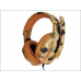 Auriculares estilo camuflaje