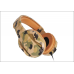 Auriculares estilo camuflaje