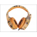 Auriculares estilo camuflaje