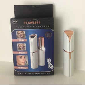 Removedor de vello facial recargable Flawless, recortador de cejas eléctrico de lápiz, depilador facial. Venta por mayoreo EL-05