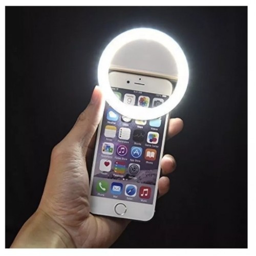 Aro de luz de 36 luces para celular con cable USB para recargar (No hay color blanco) LED72-1