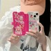 Funda para celular de cuero con tapa de BARBIE F-09720