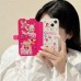 Funda para celular de cuero con tapa de BARBIE F-09720