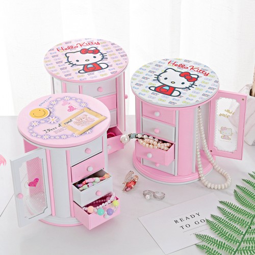 Joyero redondo de hello kitty F-BYH151