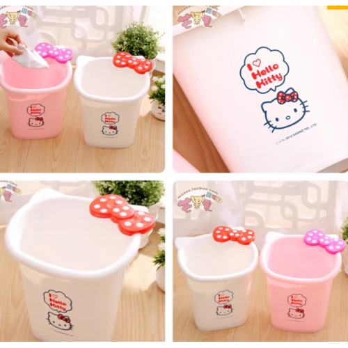 Bote de basura de hello kitty F-H020