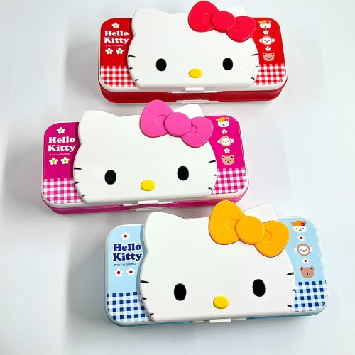 Estuchera portatil de hello kitty F-KT9306