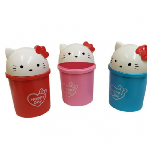 Bote de basura de hello kitty F-KTLGT