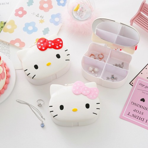 Joyero con espejo de hello kitty F-MY027 