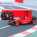 Carro F1 RC escala 1/16 modelo FA23B con efecto de humo, control remoto y batería recargable. Diseño deportivo, ideal para niños y coleccionistas. Venta por mayoreo