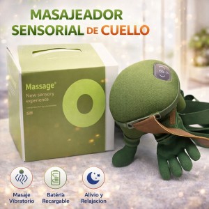 Masajeador Sensorial Cervical Recargable con Vibración Venta por Mayoreo FH-670
