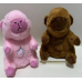 Peluche Capibara Relajante con efecto de respiración FM-000006, suave antiestrés 25×14 cm ideal para dormir, relajación y ansiedad. Venta por mayoreo