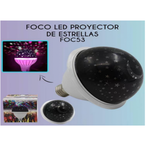 Foco Led Proyector de Estrellas FOC53