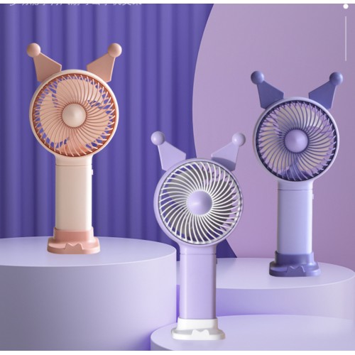 Pequeño ventilador recargable de kuromi FQ1522