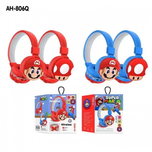 Audífonos bluetooth de Mario bros FR-4004