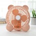 Ventilador de 7” con diseño de orejas, silencioso y portátil, ideal para mayoreo, FS-1123