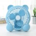 Ventilador de 7” con diseño de orejas, silencioso y portátil, ideal para mayoreo, FS-1123