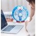 Ventilador de 8.5” con diseño de Doraemon, portátil y silencioso, ideal para mayoreo, FS-1134