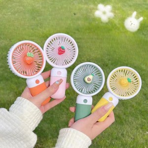 Mini ventilador de mano portátil recargable, Mini ventilador recargable portatil, Diferentes colores, MAYOREO.