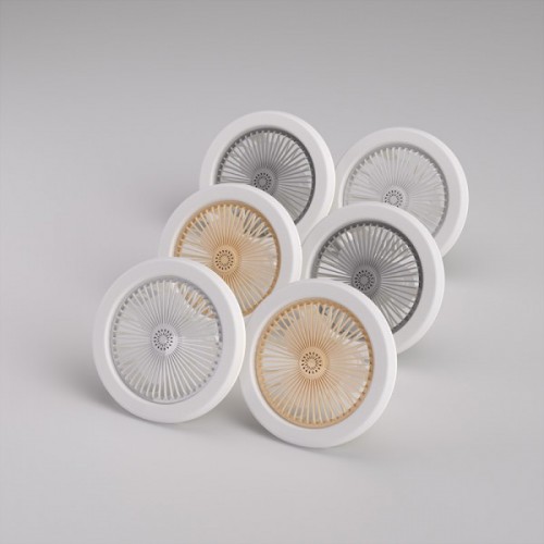 Lámpara con ventilador y difusor de aroma, luz LED decorativa para el hogar venta por mayoreo FS-1148