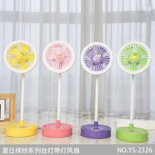 Mini ventilador portátil de escritorio con carga USB, con diseño de frutas venta por mayoreo FS-4432