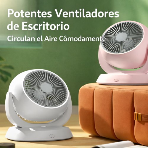 Ventilador de escritorio USB para interiores con ajuste de 210ª tres velocidades, Mayoreo FS283