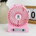 Mini ventilador portátil recargable con 3 velocidades y diseño compacto, Ideal para escritorio o viajes, Mayoreo FS65
